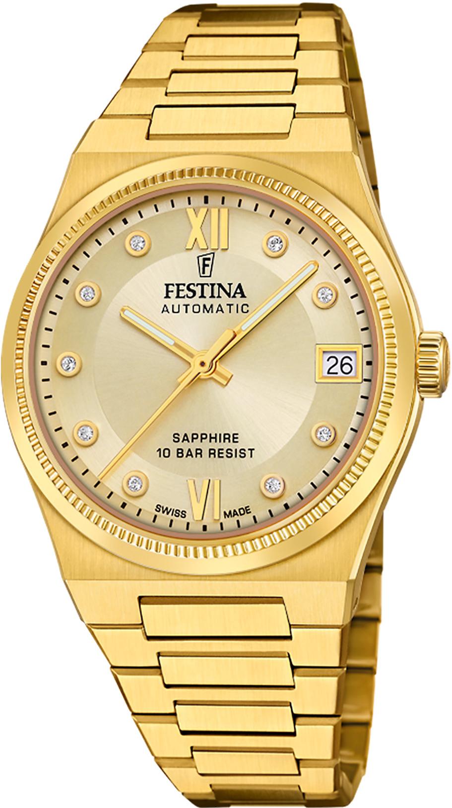 Festina My Swiss Time F20033/2 Damen Automatikuhr