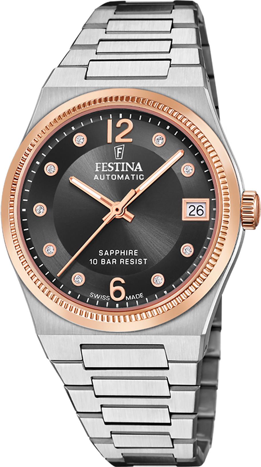 Festina My Swiss Time F20031/3 Automatic Watch for women