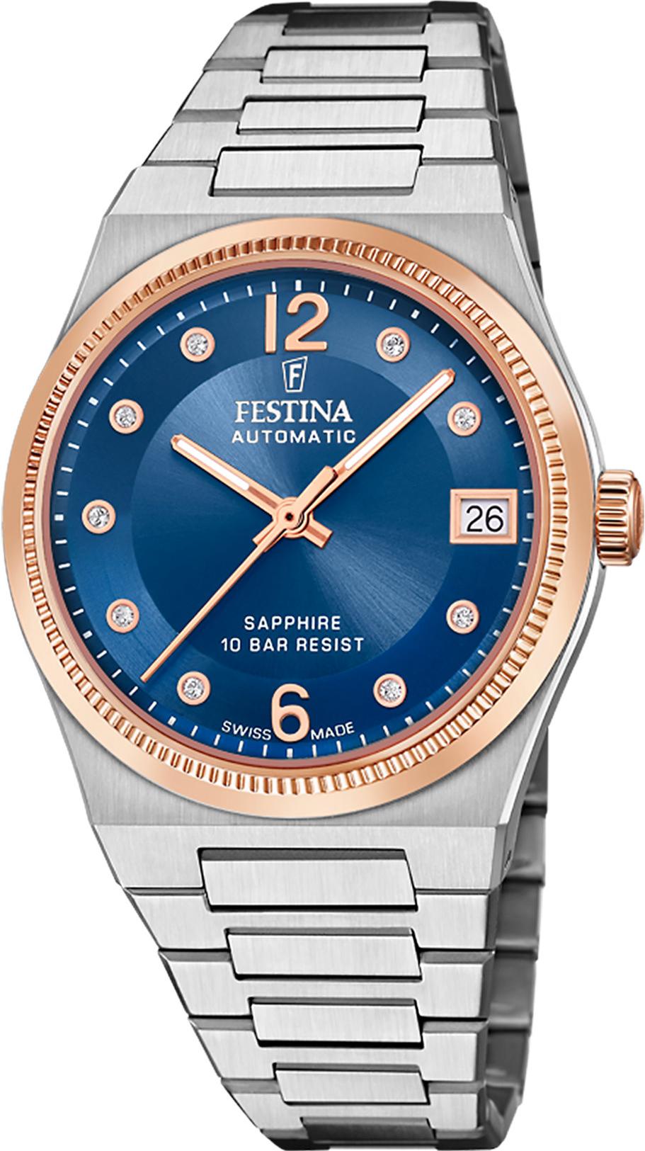 Festina My Swiss Time F20031/2 Damen Automatikuhr