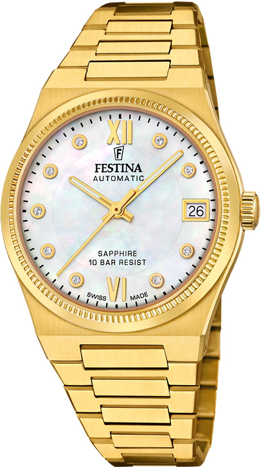 Festina My Swiss Time F20033/1 Automatic Watch for women