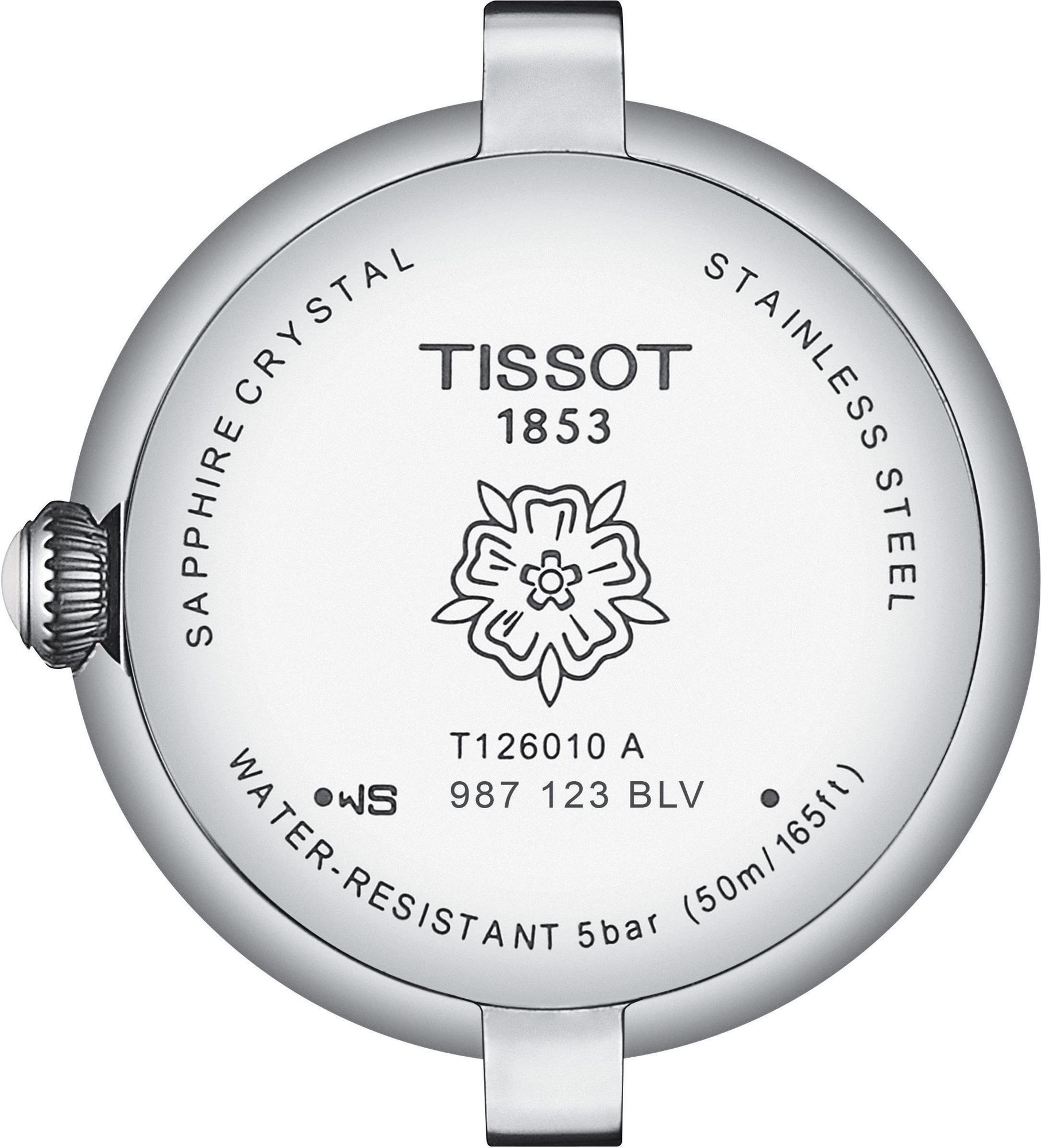 Tissot T-Lady T126.010.11.133.00 Damenarmbanduhr