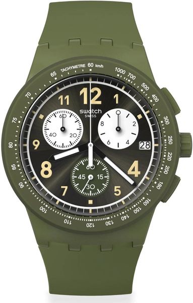 Swatch NOTHING BASIC ABOUT GREEN SUSG406 Herrenchronograph
