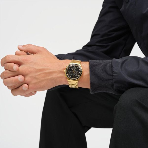 Swatch IN THE BLACK YVG418G Chronographe pour homme