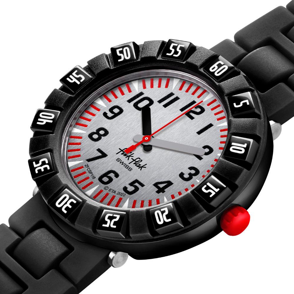 Flik Flak SKETCH IN BLACK FCSP118C Kinderhorloge