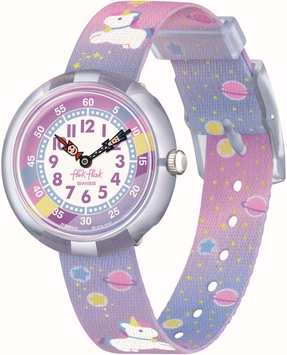 Flik Flak CUDDLY UNICORN FBNP213 Montre élégante pour enfants