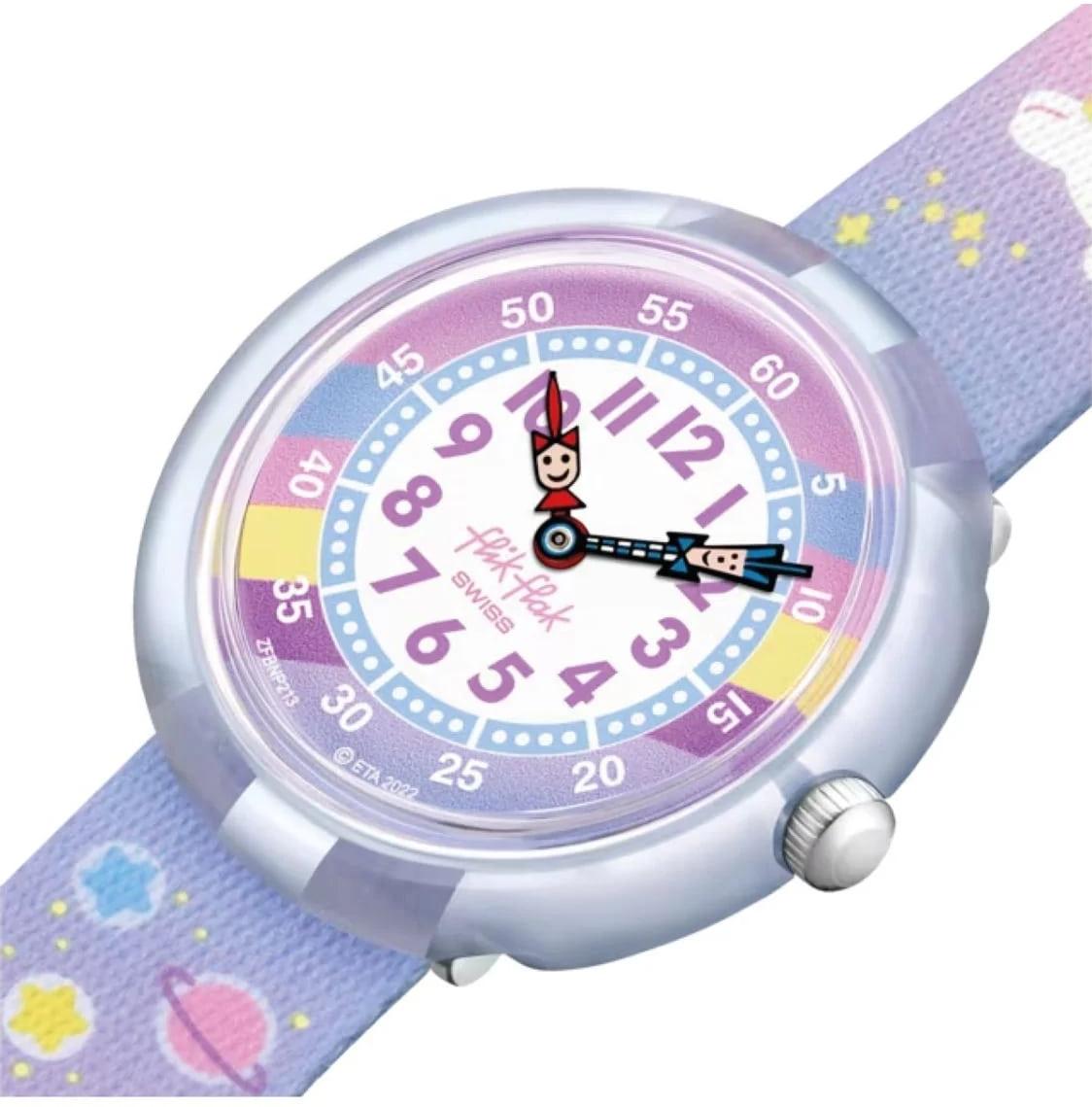 Flik Flak CUDDLY UNICORN FBNP213 Montre élégante pour enfants