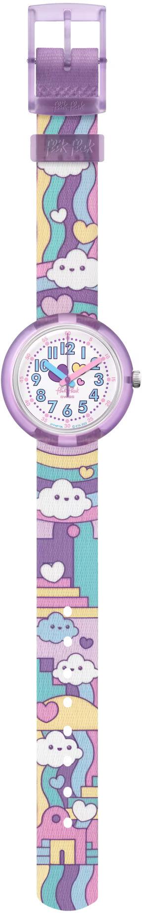 Flik Flak CLOUD LEVEL FPNP136 Reloj elegante para niños