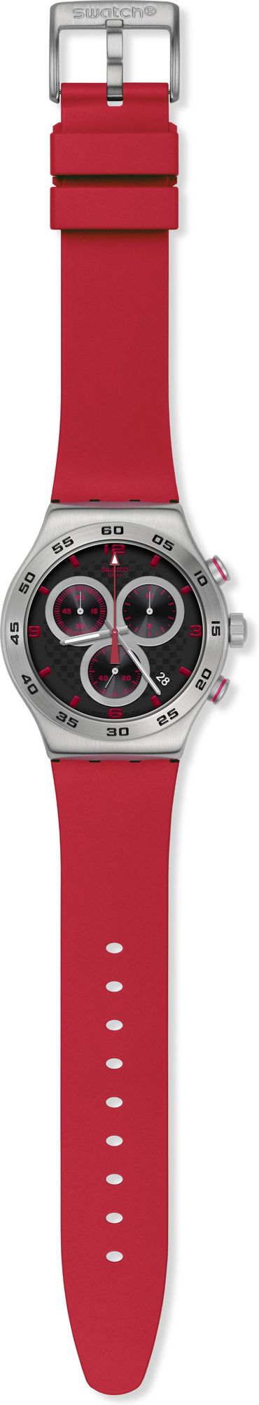 Swatch CRIMSON CARBONIC RED YVS524 Orologio unisex