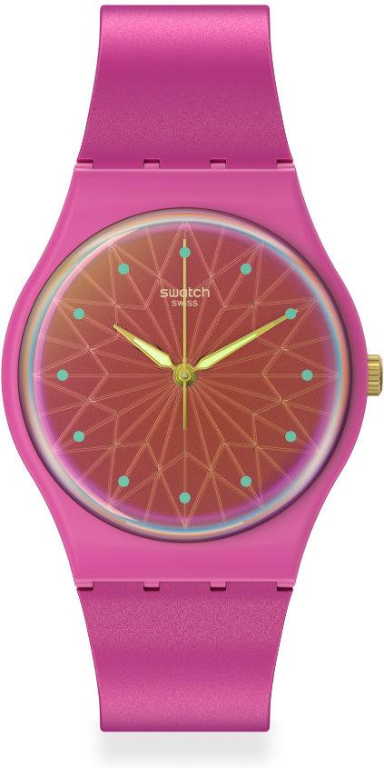 Swatch FANTASTIC FUCHSIA SO28P110 Unisexuhr