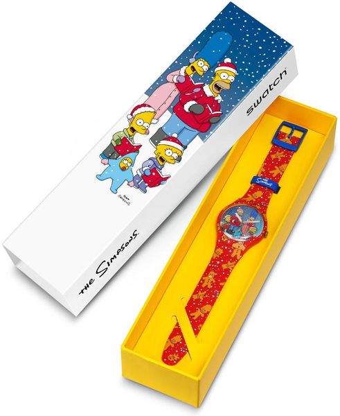 Swatch WONDROUS WINTER WONDERLAND SUOZ361 Unisex Special set Swatch WONDROUS WINTER WONDERLAND SUOZ361 Unisex Special set