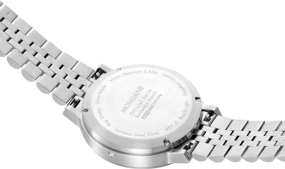 Mondaine stop2go MST.4101B.SJ.2SE Montre-Bracelet pour hommes Mondaine stop2go MST.4101B.SJ.2SE Montre-Bracelet pour hommes