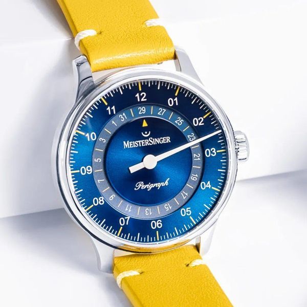 MeisterSinger Perigraph S-BM1118 Automatic Mens Watch Highly Limited Edition MeisterSinger Perigraph S-BM1118 Automatic Mens Watch Highly Limited Edition