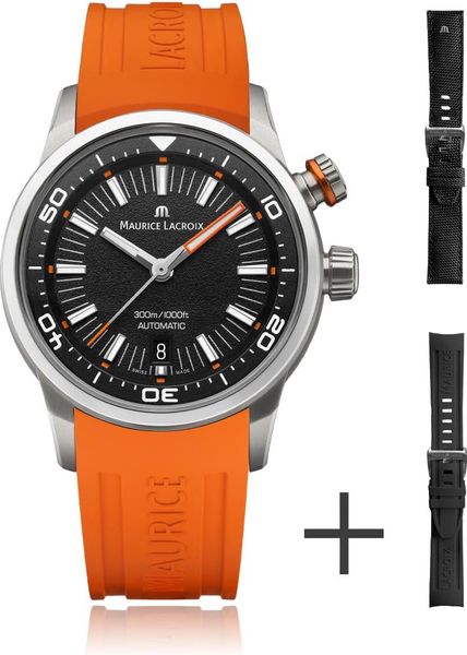 Maurice Lacroix Pontos PT6248-SS00L-330-J Herren Automatikuhr Taucheruhr Maurice Lacroix Pontos PT6248-SS00L-330-J Herren Automatikuhr Taucheruhr