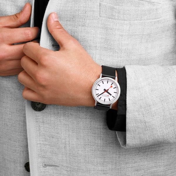 Mondaine stop2go MST.4101B.LBV.2SE Montre-Bracelet pour hommes