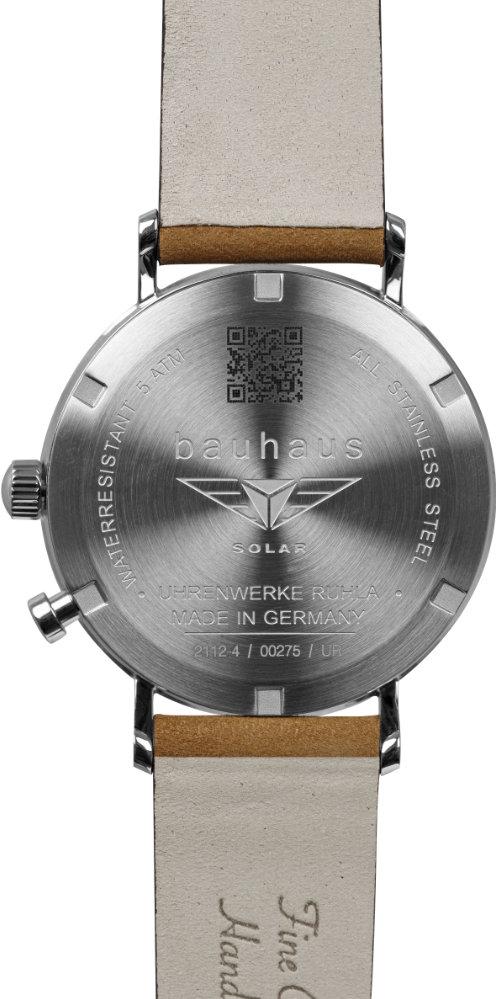 Bauhaus Solar 21124 Heren armbandhorloge