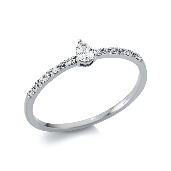 Pure! Diamonds Jewelry - Solitaire RIng 2-zits madder 18 kt Pure! Diamonds Jewelry - Solitaire RIng 2-zits madder 18 kt