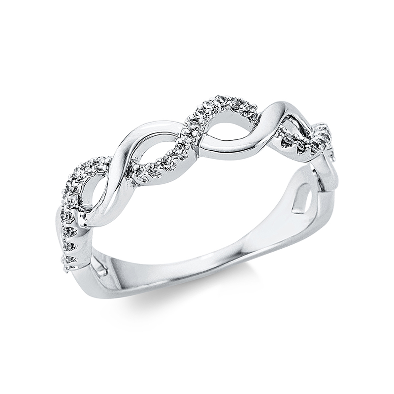 Pure! Diamonds Jewelry - Anello solitarioio 18 kt