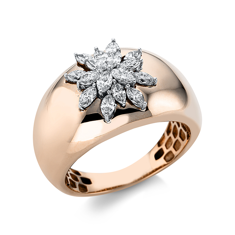 Pure! Diamonds Jewelry - Solitairring 18 kt