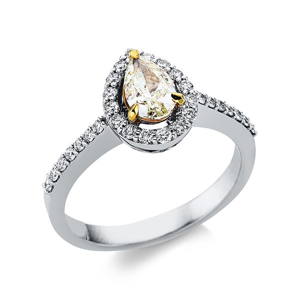 Pure! Diamonds Jewelry - Anello solitarioio 3 staffe 18 kt Pure! Diamonds Jewelry - Anello solitarioio 3 staffe 18 kt