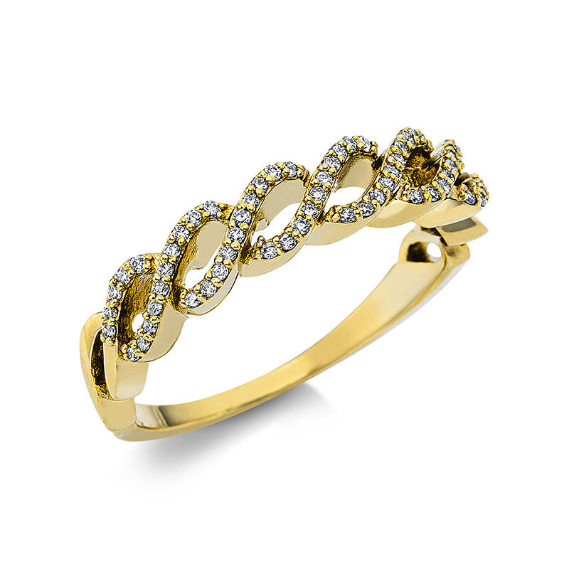 Pure! Diamonds Jewelry - Solitairring 18 kt