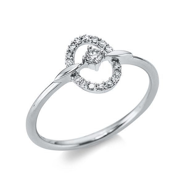 Pure! Diamonds Jewelry - Solitairering 18 kt Pure! Diamonds Jewelry - Solitairering 18 kt