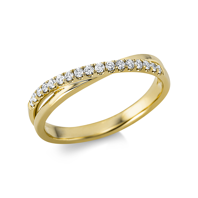 Pure! Diamonds Jewelry - Solitairering 18 KT