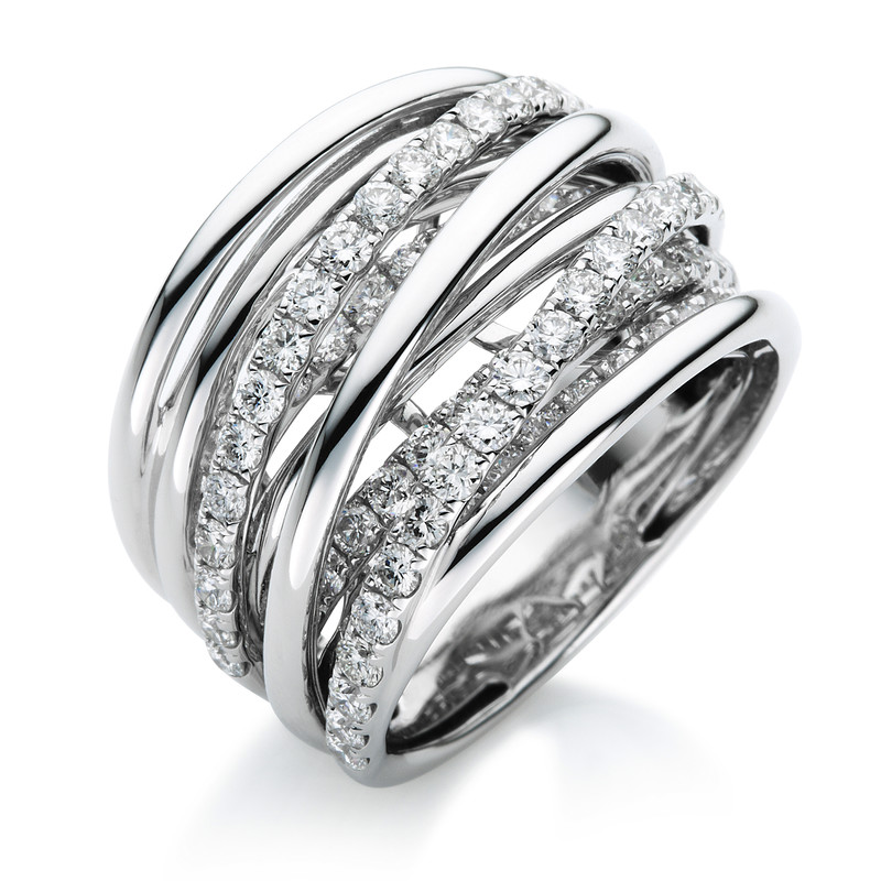 Pure! Diamonds Jewelry - Solitairring 18 kt