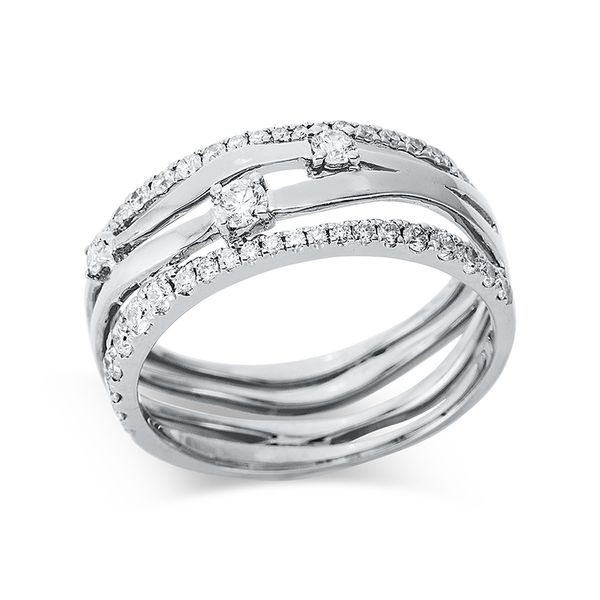 Pure! Diamonds Jewelry - Anneau solitaire 18 kt Pure! Diamonds Jewelry - Anneau solitaire 18 kt