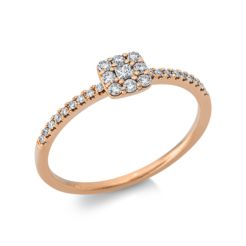 Pure! Diamonds Jewelry - Anello solitarioio 18 kt