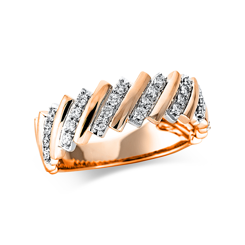 Pure! Diamonds Jewelry - Anillo solitario 18 kt