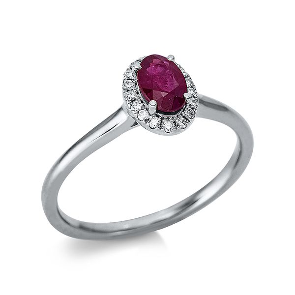 Pure! Diamonds Jewelry - Farbsteinring 4er-Krappe 18 kt Pure! Diamonds Jewelry - Farbsteinring 4er-Krappe 18 kt