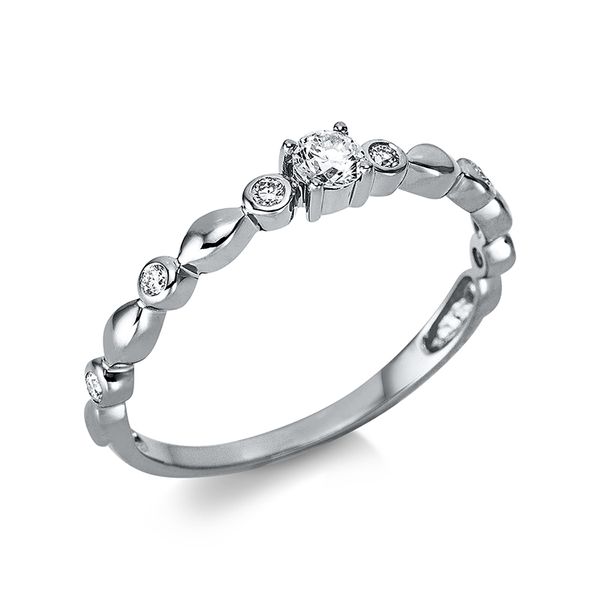 Pure! Diamonds Jewelry - Solitairering 18 kt Pure! Diamonds Jewelry - Solitairering 18 kt