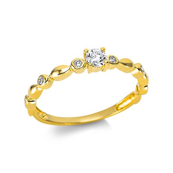 Pure! Diamonds Jewelry - Solitairering 18 kt Pure! Diamonds Jewelry - Solitairering 18 kt