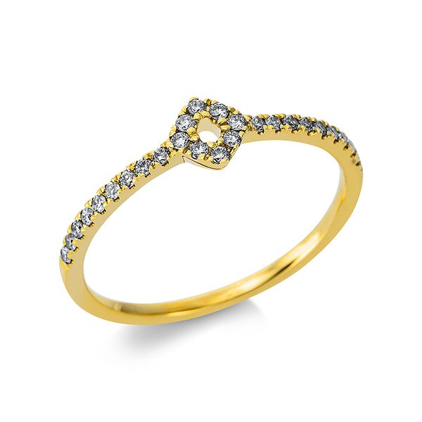 Pure! Diamonds Jewelry - Solitairering 18 kt Pure! Diamonds Jewelry - Solitairering 18 kt