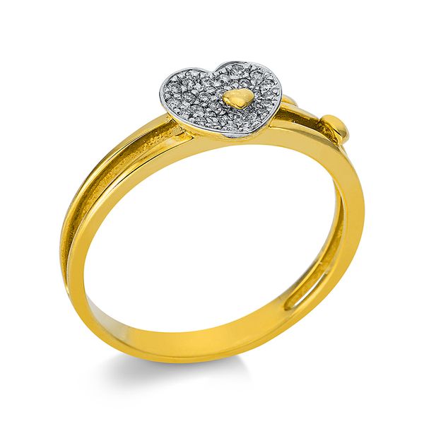 Pure! Diamonds Jewelry - Pavéring 18 kt "Herz" Pure! Diamonds Jewelry - Pavéring 18 kt "Herz"