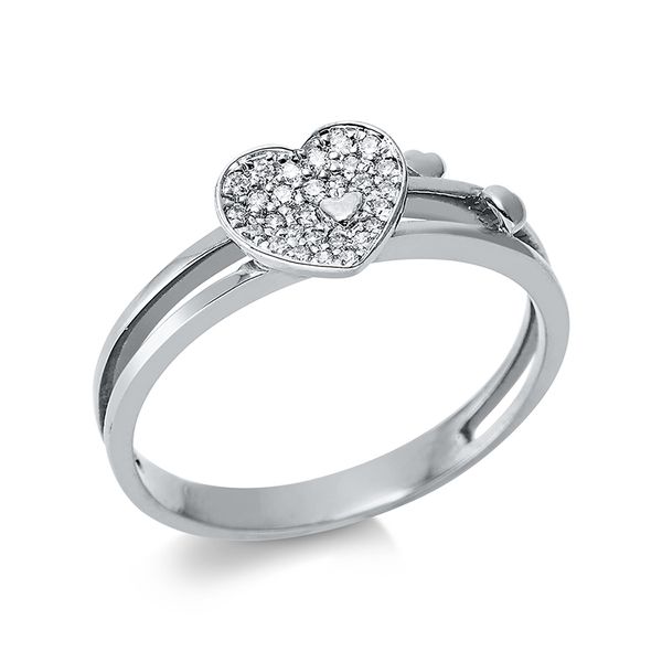 Pure! Diamonds Jewelry - Pavéring 18 kt "Herz" Pure! Diamonds Jewelry - Pavéring 18 kt "Herz"