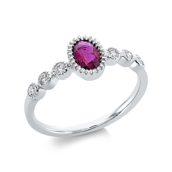 Pure! Diamonds Jewelry - Farbsteinring Zae 18 kt