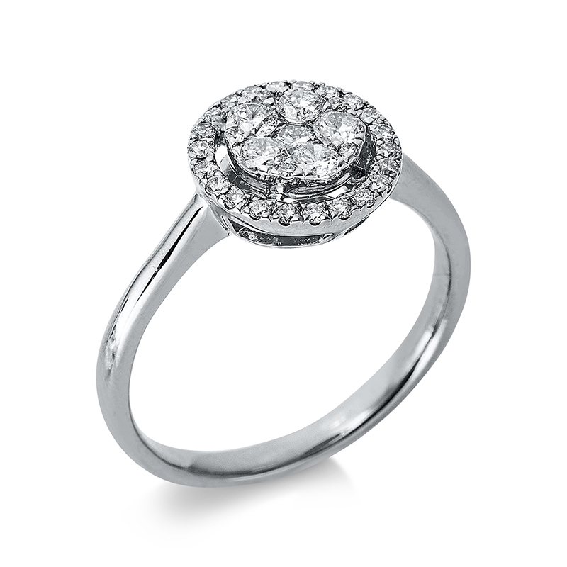 Pure! Diamonds Jewelry - Solitairring 18 kt