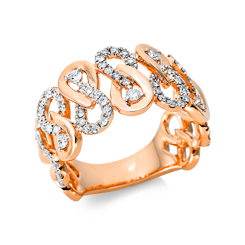 Pure! Diamonds Jewelry - Anello solitarioio 18 kt