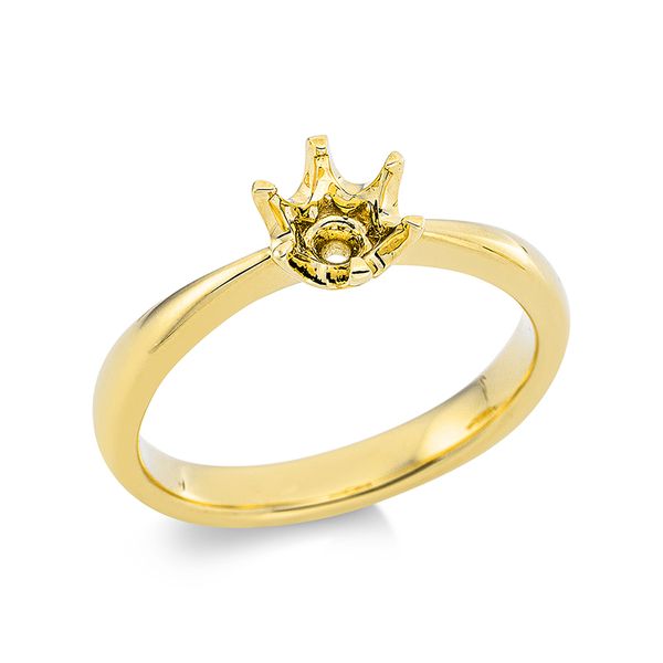 Pure! Diamonds Jewelry - Solitairering 6er-Krappe 14 kt Pure! Diamonds Jewelry - Solitairering 6er-Krappe 14 kt