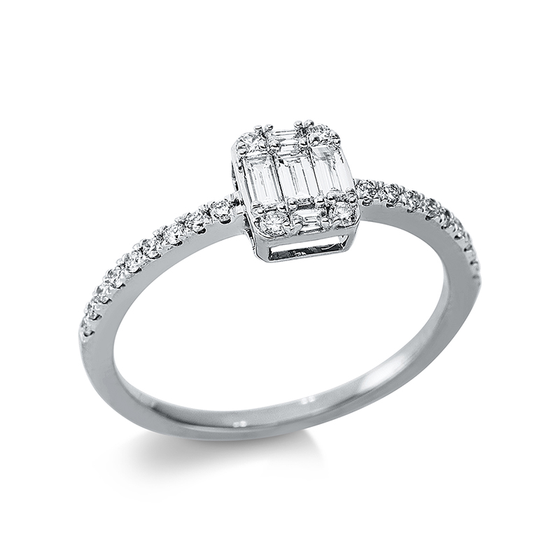 Pure! Diamonds Jewelry - Solitairring 18 kt