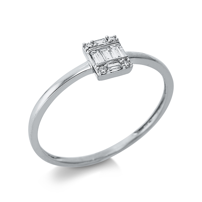 Pure! Diamonds Jewelry - Solitairring 18 kt