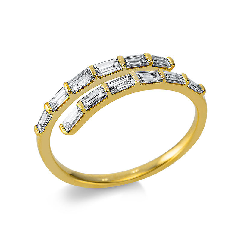 Pure! Diamonds Jewelry - Anillo solitario 18 kt