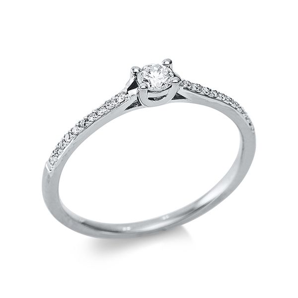 Pure! Diamonds Jewelry - Solitairering 18 kt Pure! Diamonds Jewelry - Solitairering 18 kt