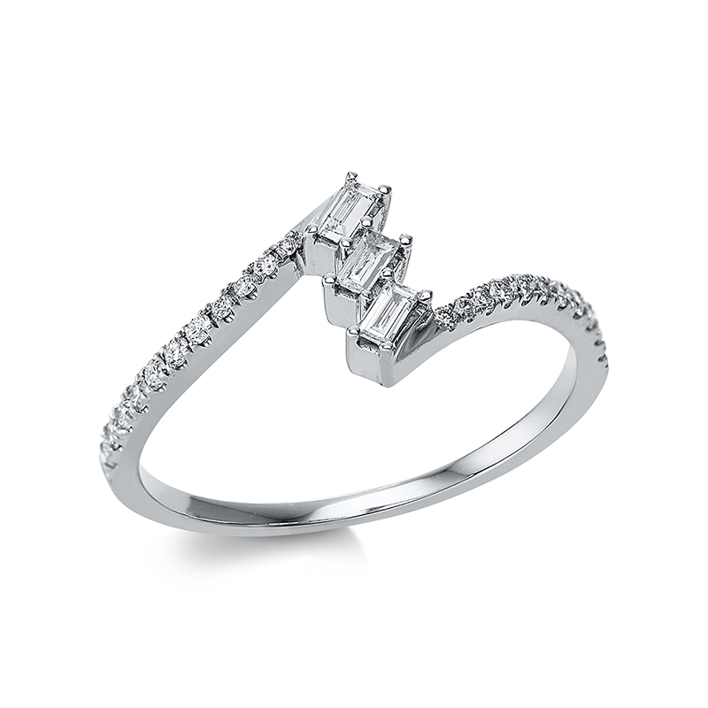 Pure! Diamonds Jewelry - Solitairering 18 kt