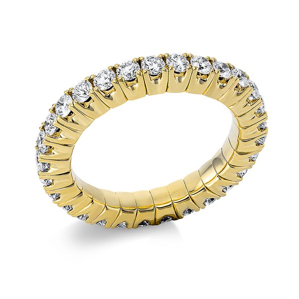 Pure! Diamonds Jewelry - Memoirering 4er-Krappe 18 kt , Flex-Band, variabel Pure! Diamonds Jewelry - Memoirering 4er-Krappe 18 kt , Flex-Band, variabel