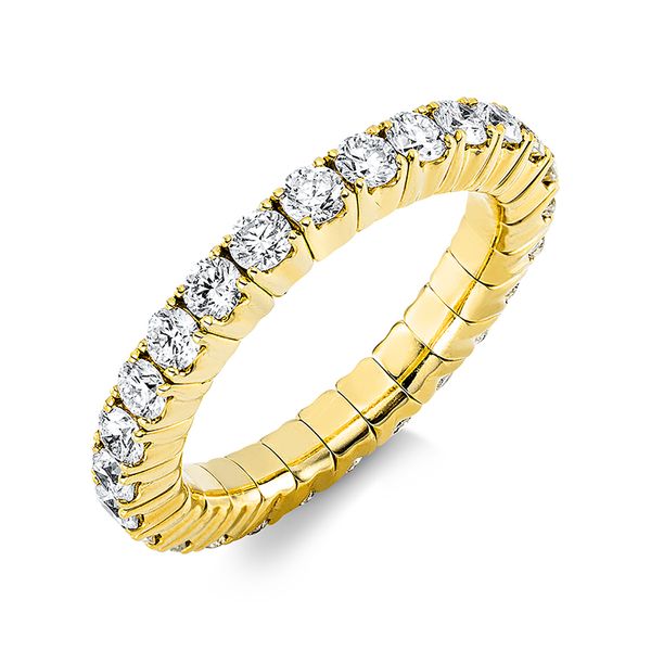 Pure! Diamonds Jewelry - Memoirering 4er-Krappe 18 kt , Flex-Band, variabel Pure! Diamonds Jewelry - Memoirering 4er-Krappe 18 kt , Flex-Band, variabel