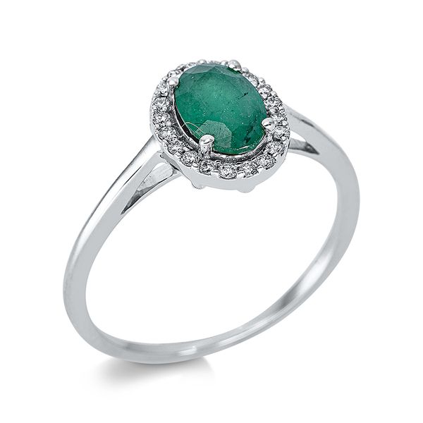 Pure! Diamonds Jewelry - Farbsteinring 4er-Krappe 18 kt Pure! Diamonds Jewelry - Farbsteinring 4er-Krappe 18 kt