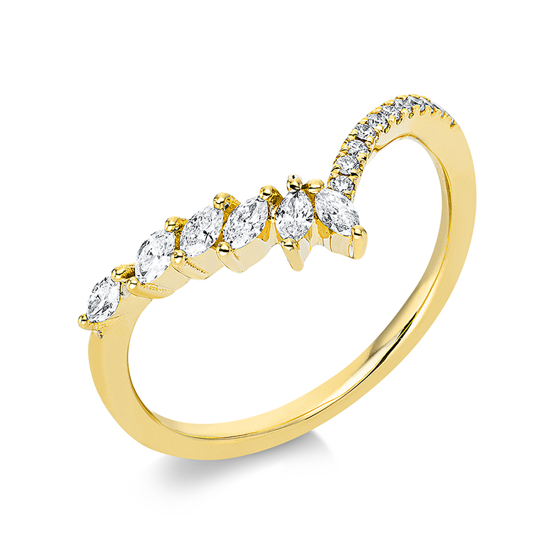 Pure! Diamonds Jewelry - Solitairering 18 KT