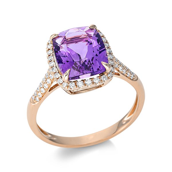Pure! Diamonds Jewelry - Farbsteinring 4er-Krappe 18 kt Pure! Diamonds Jewelry - Farbsteinring 4er-Krappe 18 kt